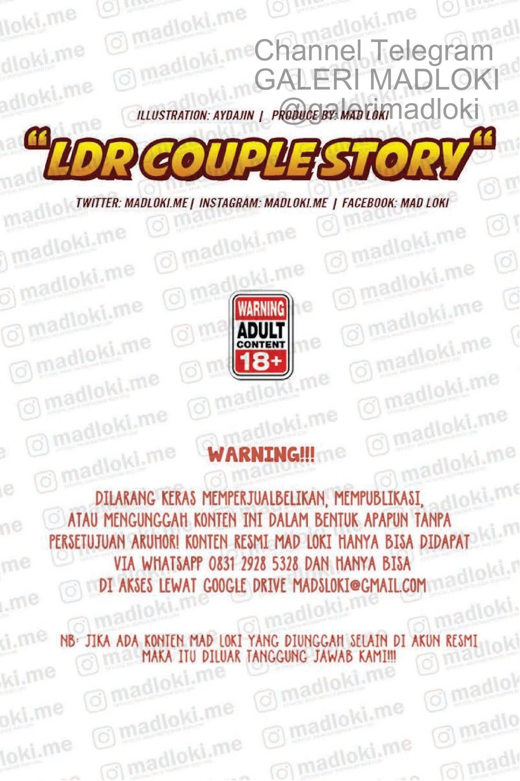 Madloki LDR Couple Story - Chapter 1 1