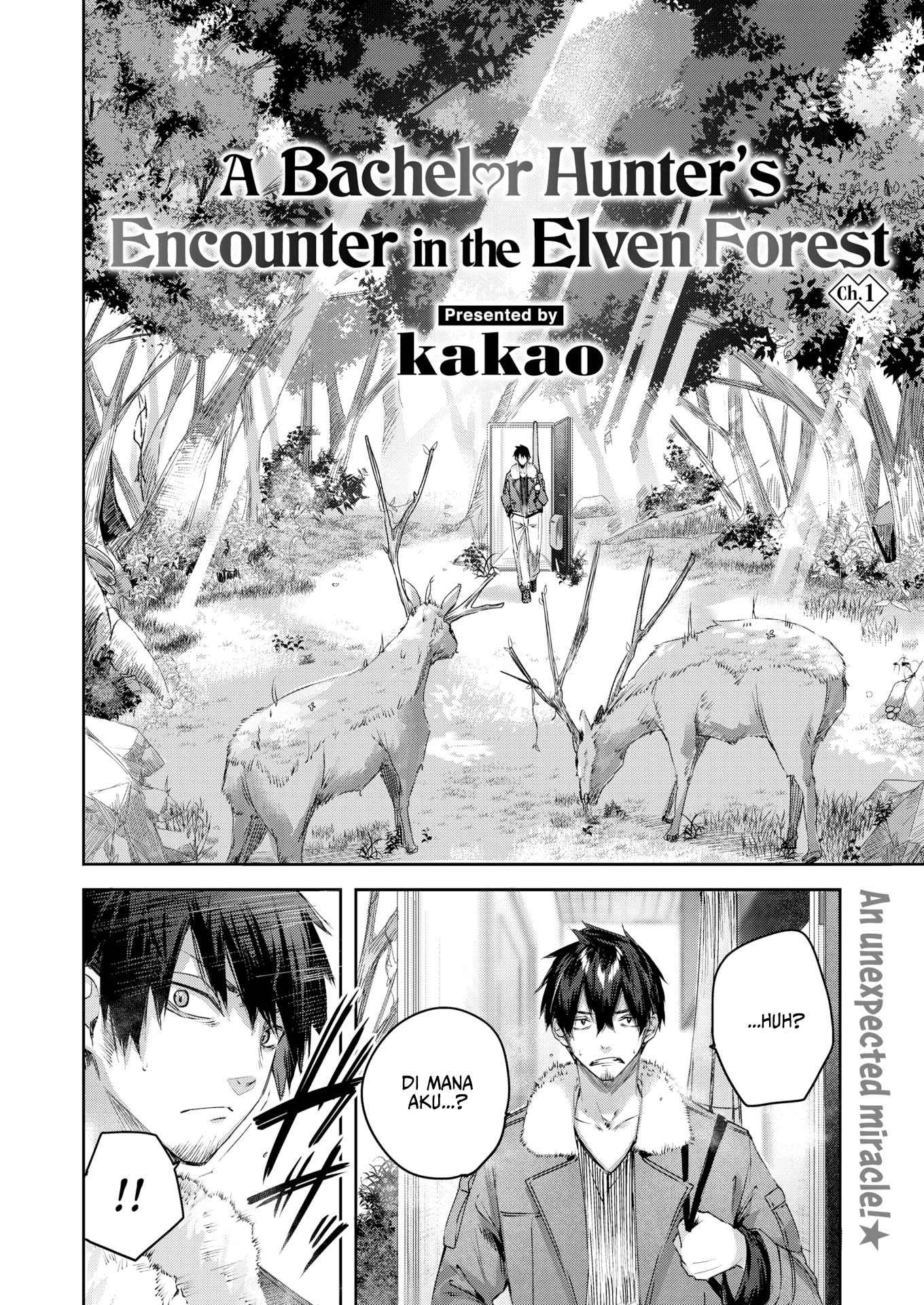 A Bachelor Hunter&#8217;s Encounter in the Elven Forest - Chapter 1 3