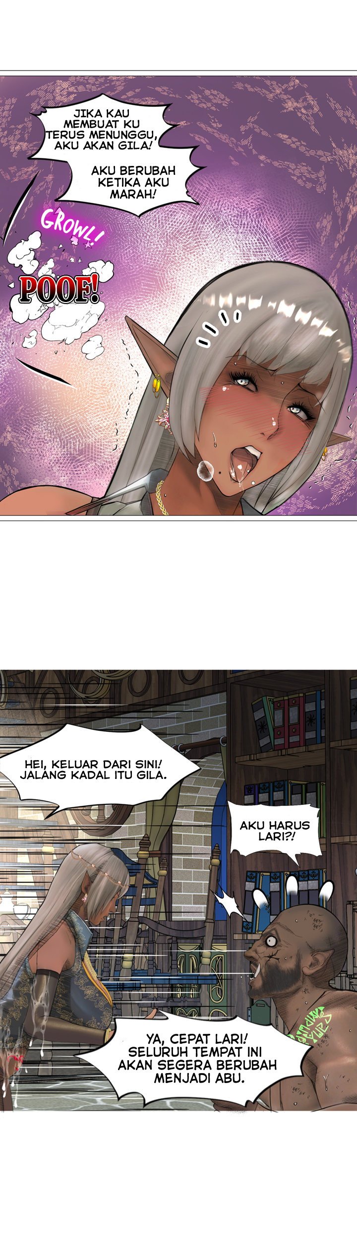 The Dark Elf Queen and the Slave Orc - Chapter 20 30