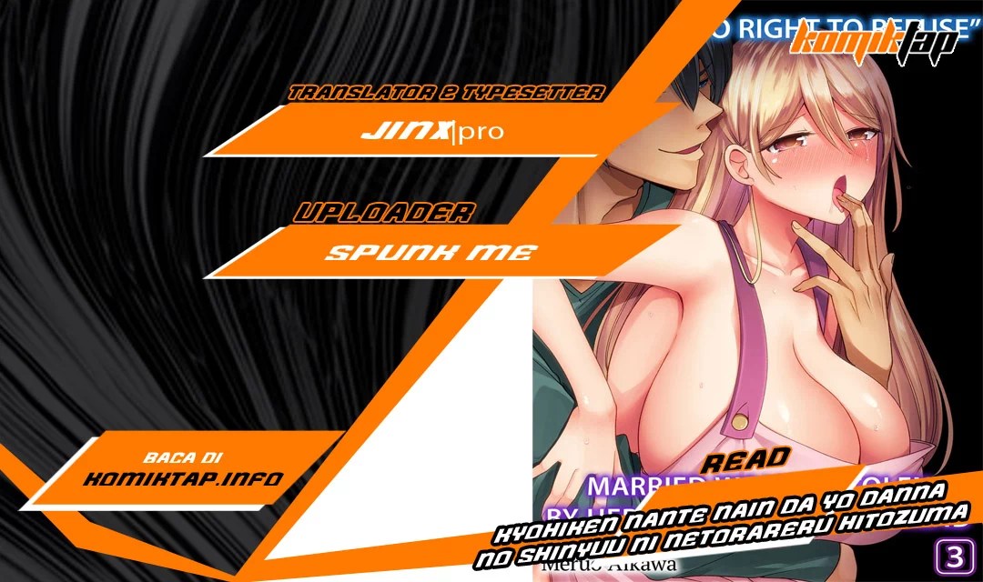 Kyohiken Nante Nain da Yo Danna no Shinyuu ni Netorareru Hitozuma - Chapter 1-2 1