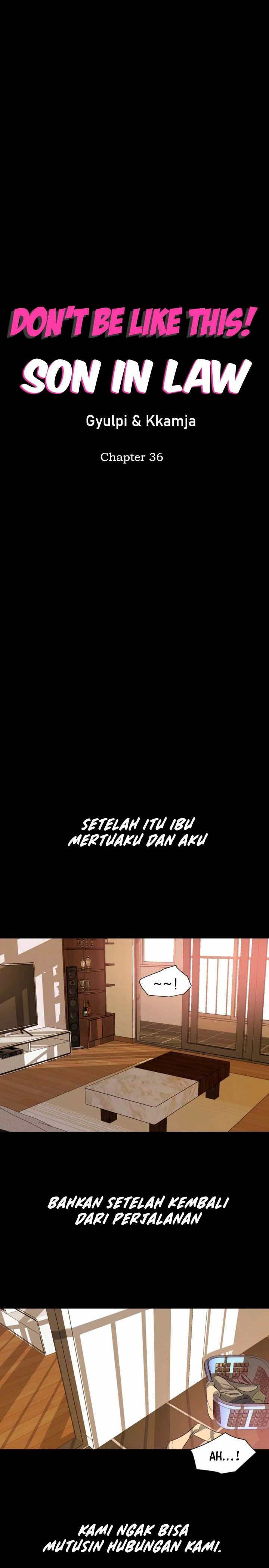 Don&#8217;t Be Like This! Son-In-Law - Chapter 36 3