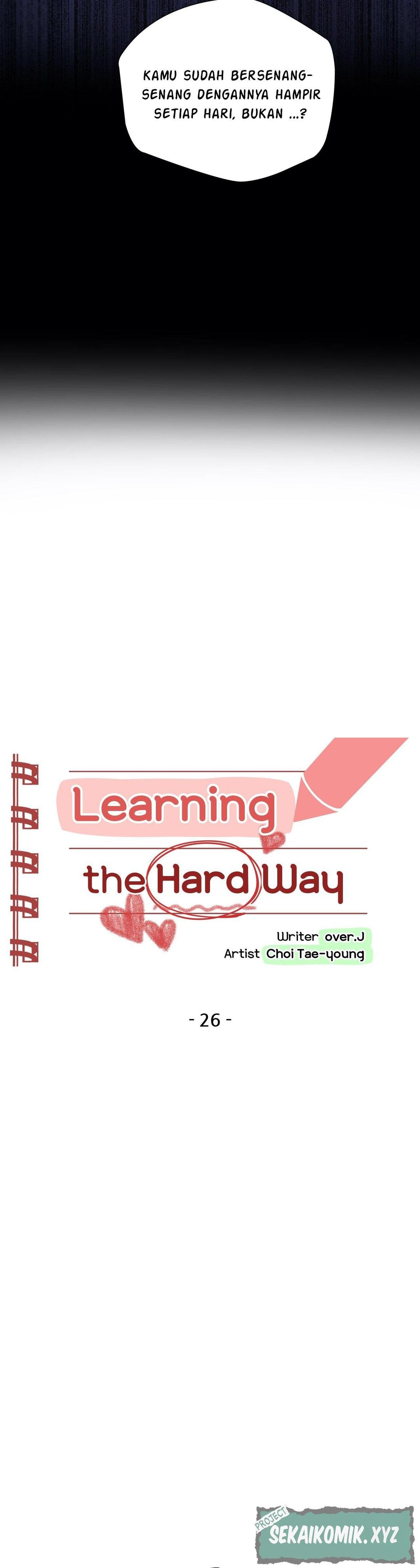 Learning the Hard Way - Chapter 26 3 Learning the Hard Way - Chapter 26 3