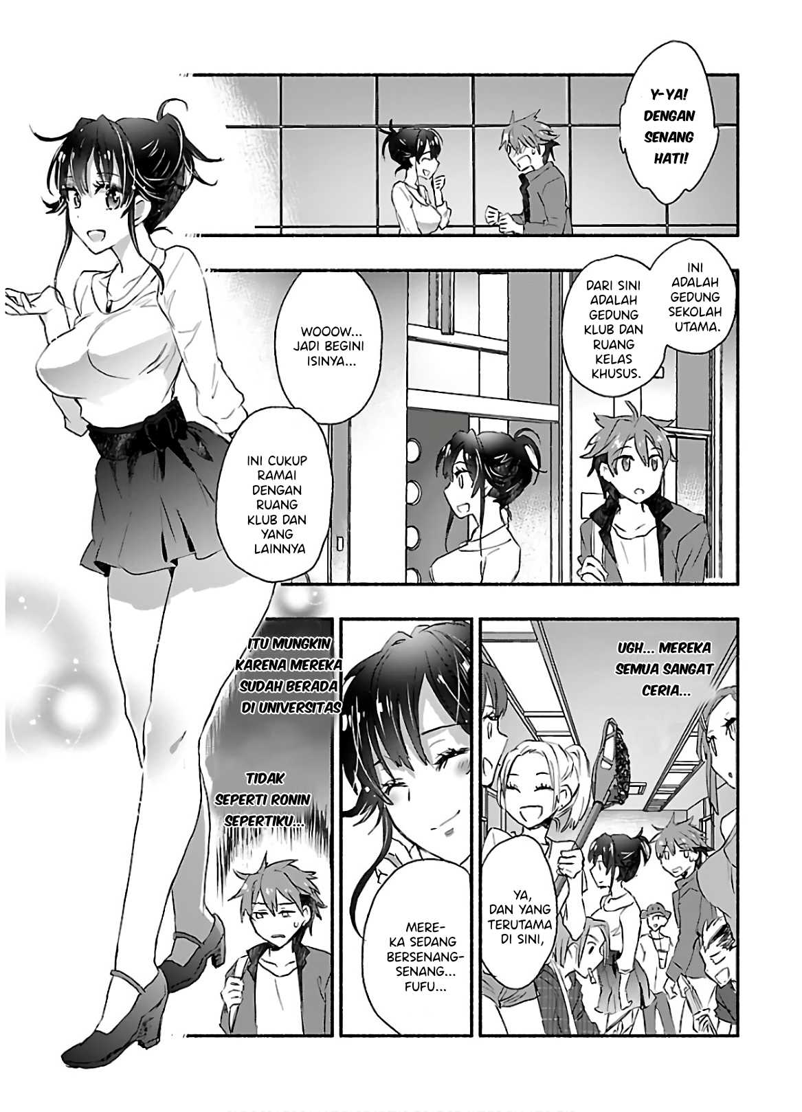 Yankee Musume ni Natsukarete Kotoshi mo Juken ni Shippai Shisou Desu - Chapter 03 8