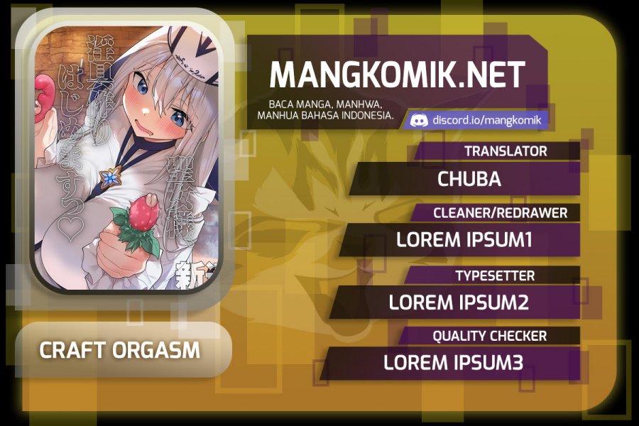 Craft Orgasm - Chapter 01 bahasa indonesia 1