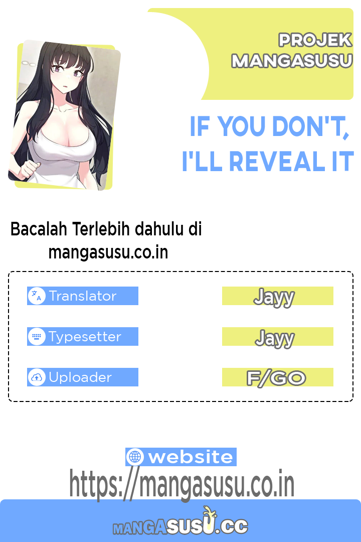 If you don’t, I’ll reveal it - Chapter 6 1 If you don’t, I’ll reveal it - Chapter 6 1