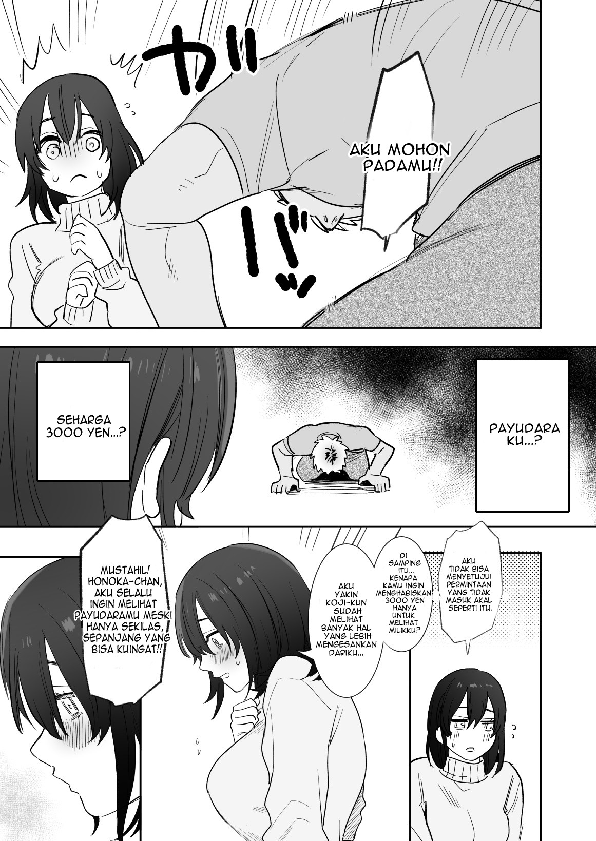 The 〇sen-yen de Oppai Misete - Chapter 1 13