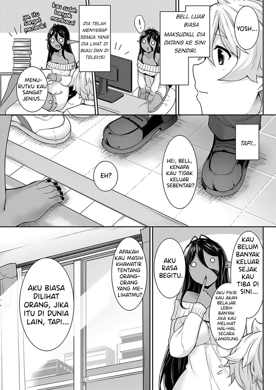 Chotto dake Ai ga Omoi Dark Elf ga Isekai kara Oikakete Kita - Chapter 03 23