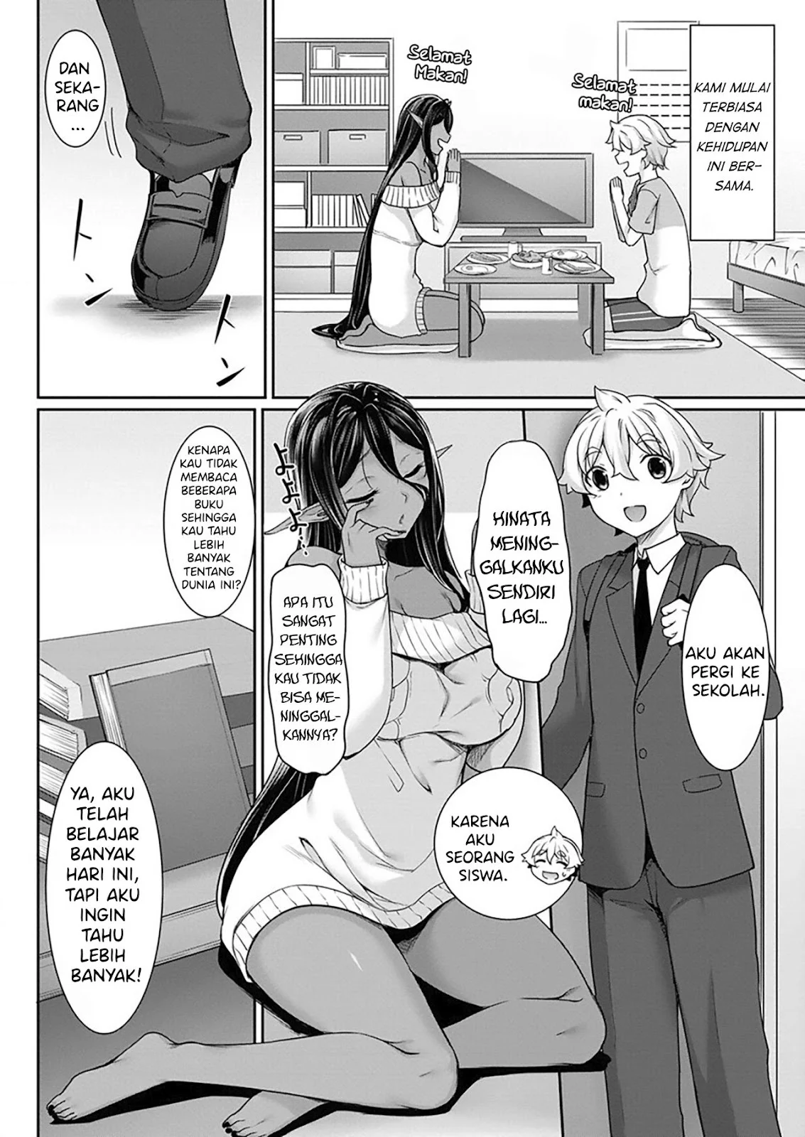 Chotto dake Ai ga Omoi Dark Elf ga Isekai kara Oikakete Kita - Chapter 03 4