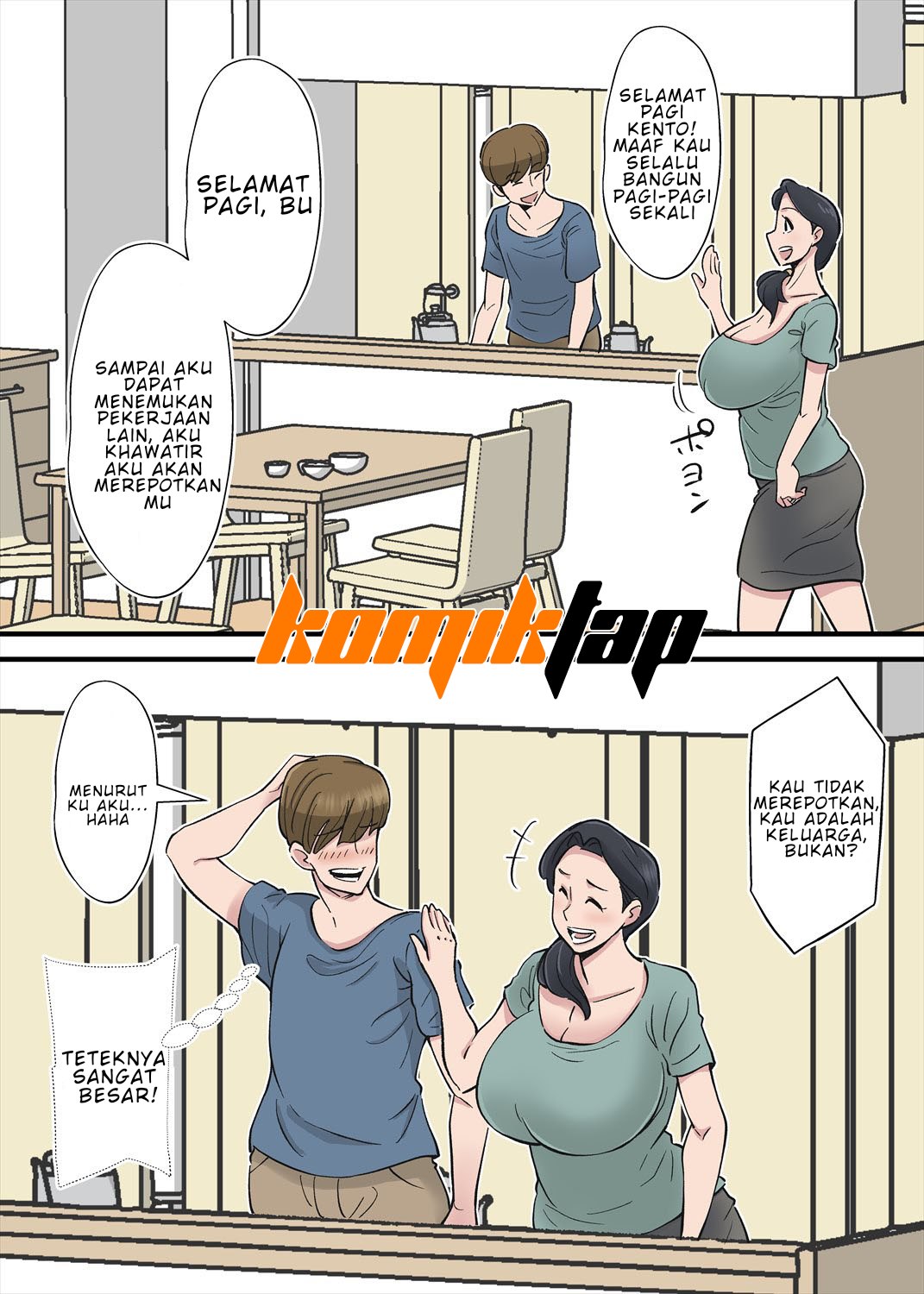 Hentai Kansoku ~Yome no Bakunyuu Kaa-chan o Netoritai - Chapter 1 4 Hentai Kansoku ~Yome no Bakunyuu Kaa-chan o Netoritai - Chapter 1 4