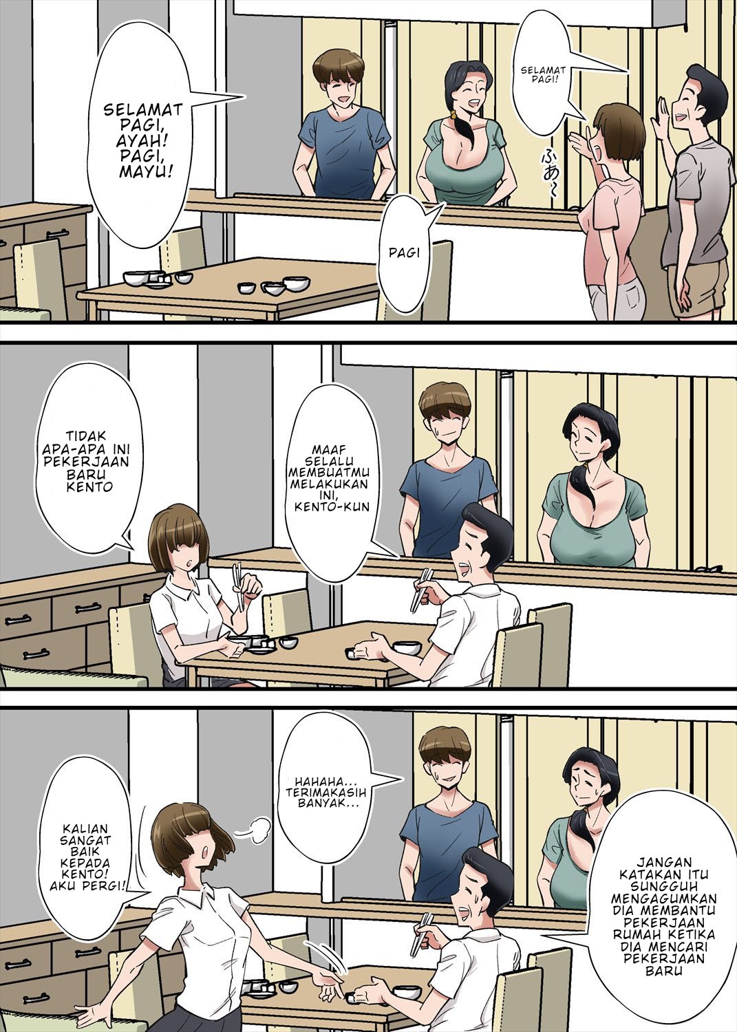 Hentai Kansoku ~Yome no Bakunyuu Kaa-chan o Netoritai - Chapter 1 6 Hentai Kansoku ~Yome no Bakunyuu Kaa-chan o Netoritai - Chapter 1 6