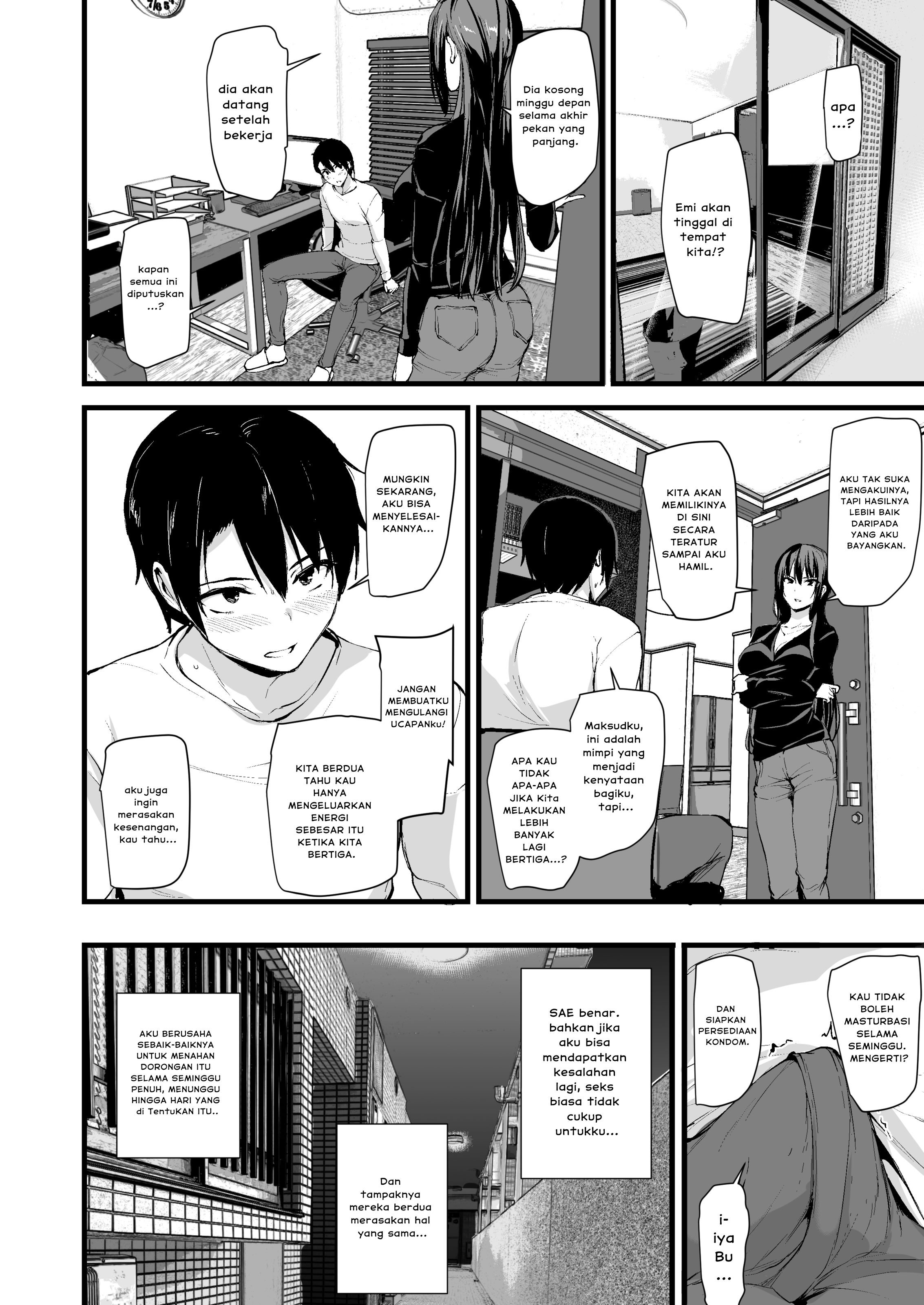 Kyonyuu Ga Futariinai To Bokkishinai Otto No Tame Ni Tomodachi O Tsuretekita Tsuma - Chapter 1 28