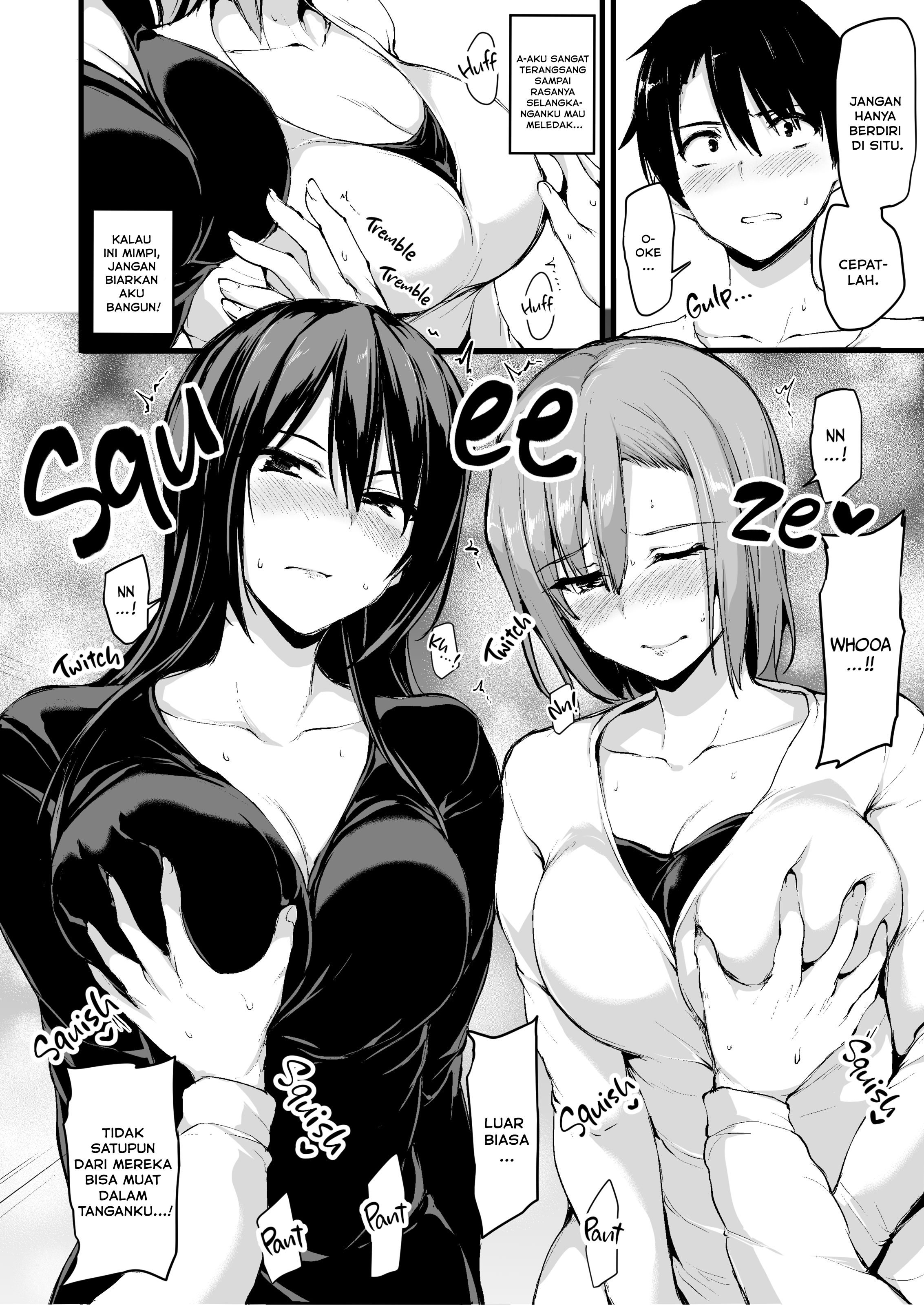 Kyonyuu Ga Futariinai To Bokkishinai Otto No Tame Ni Tomodachi O Tsuretekita Tsuma - Chapter 1 10