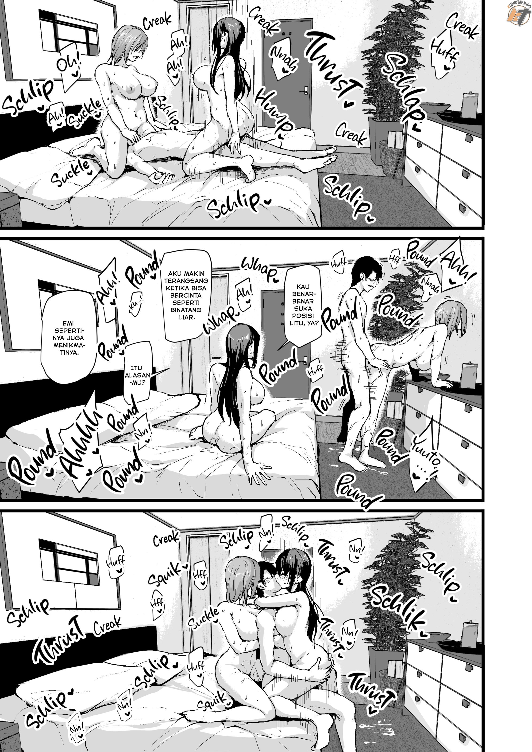 Kyonyuu Ga Futariinai To Bokkishinai Otto No Tame Ni Tomodachi O Tsuretekita Tsuma - Chapter 1 49