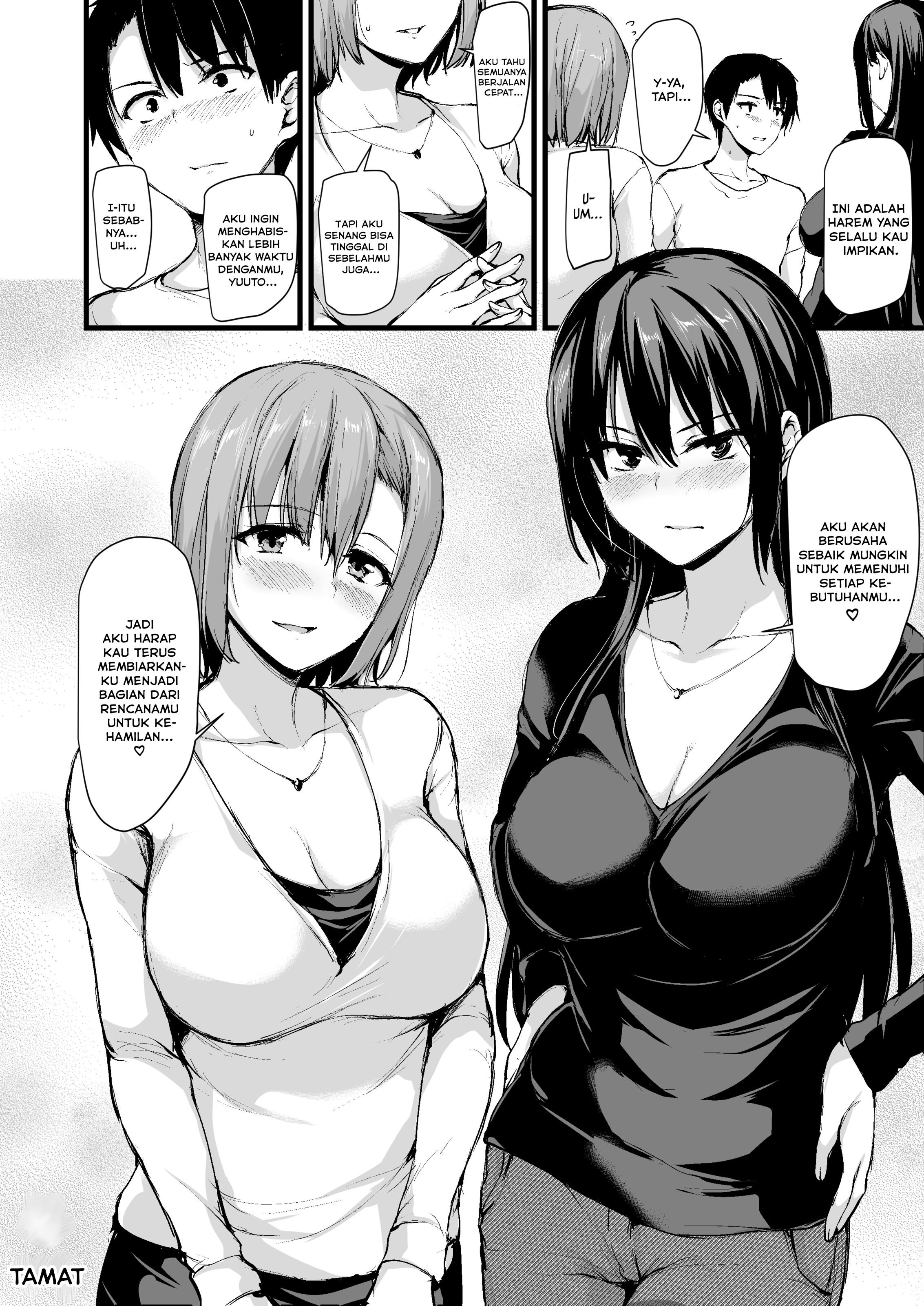 Kyonyuu Ga Futariinai To Bokkishinai Otto No Tame Ni Tomodachi O Tsuretekita Tsuma - Chapter 1 56