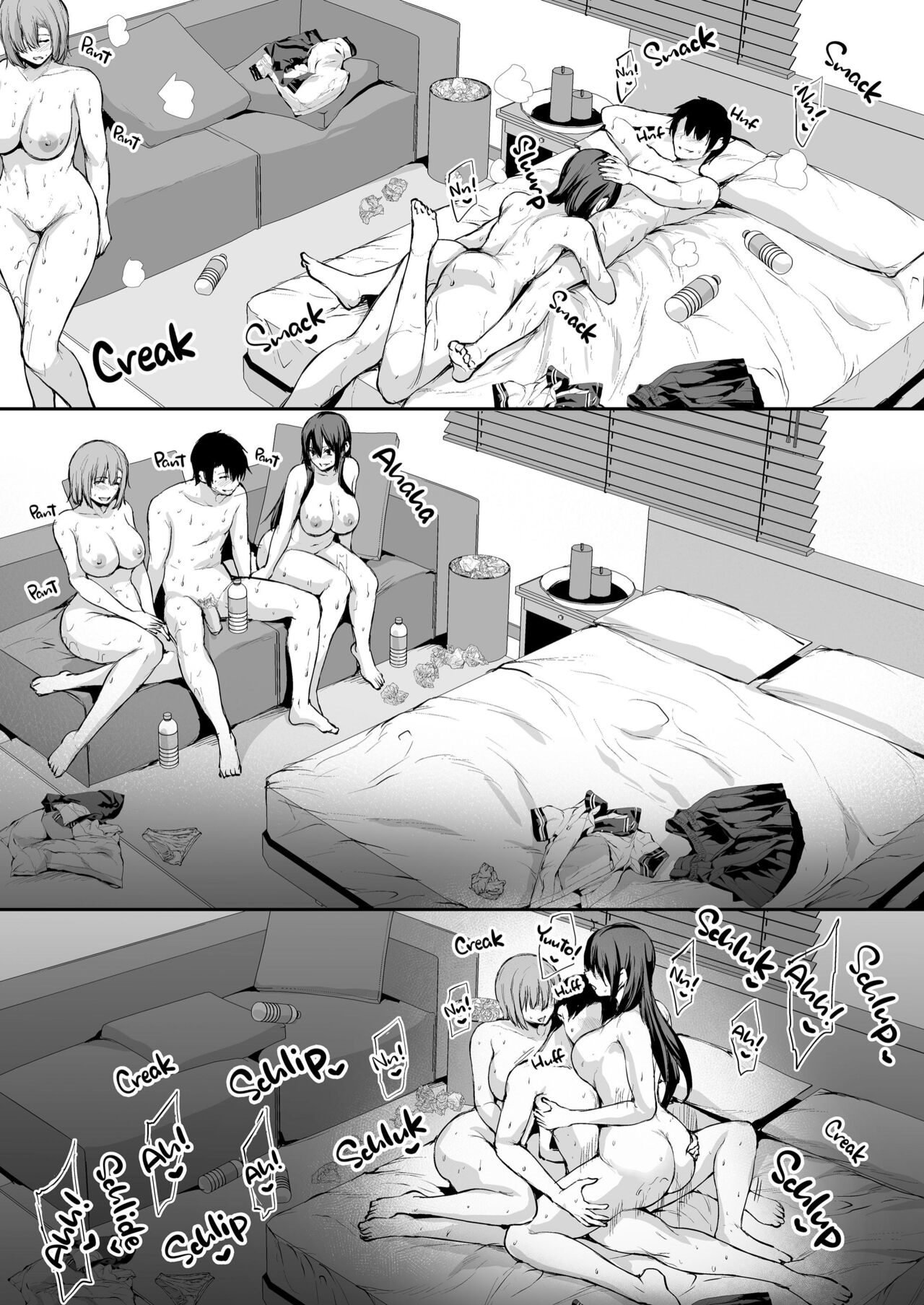 Kyonyuu ga Futari Inai to Bokki shinai Otto no Tame ni Tomodachi wo Tsurete kita Tsuma - Chapter 3 63