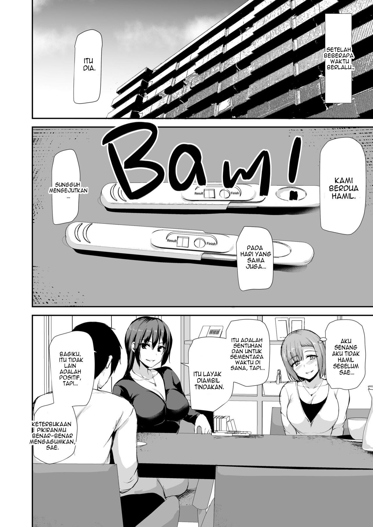 Kyonyuu ga Futari Inai to Bokki shinai Otto no Tame ni Tomodachi wo Tsurete kita Tsuma - Chapter 3 72