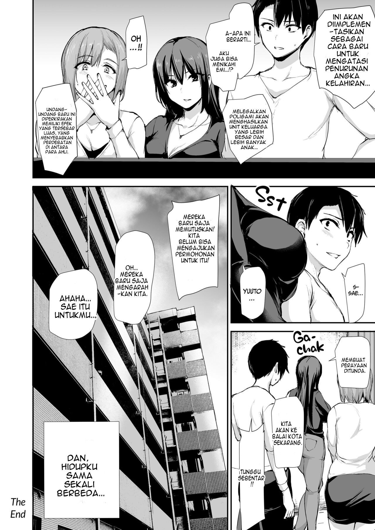 Kyonyuu ga Futari Inai to Bokki shinai Otto no Tame ni Tomodachi wo Tsurete kita Tsuma - Chapter 3 74