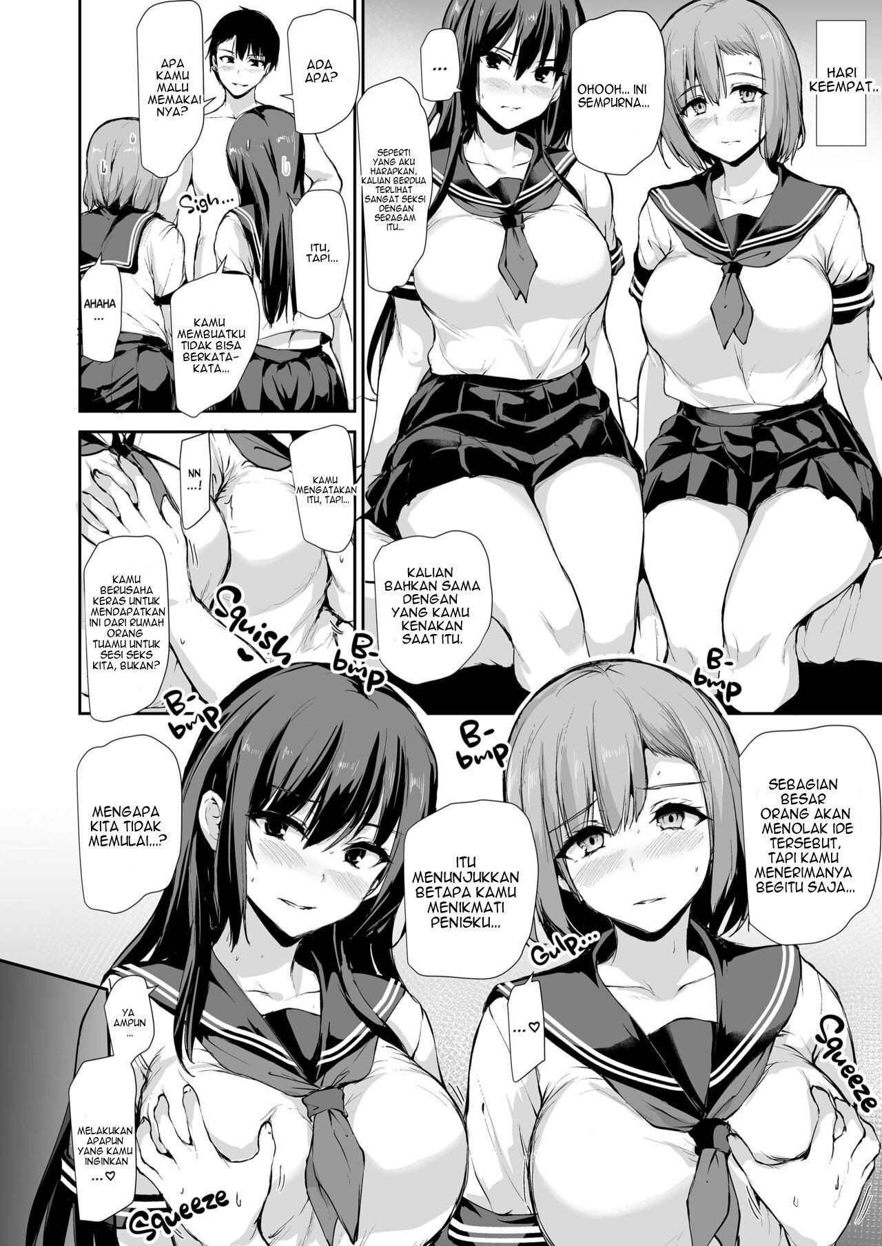 Kyonyuu ga Futari Inai to Bokki shinai Otto no Tame ni Tomodachi wo Tsurete kita Tsuma - Chapter 3 48