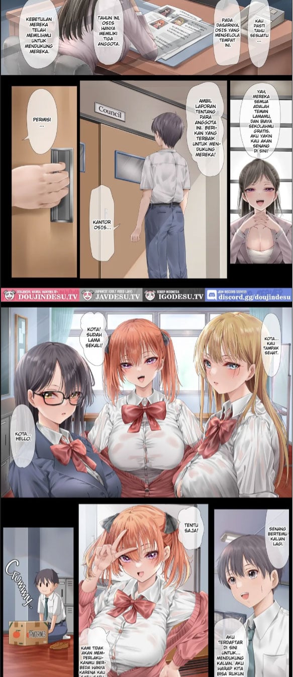 Harem Jogakuin Seitokai Kyonyuu - Chapter 01 3 Harem Jogakuin Seitokai Kyonyuu - Chapter 01 3